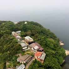 展望台から眺める江の島