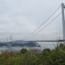 来島海峡大橋（糸山公園から）