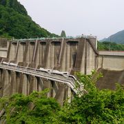 城山ダムを見てください