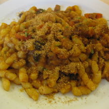 私が選んだパスタ　食感がとてもよい