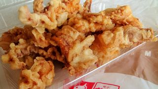 げそ天が美味しい