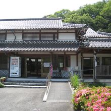 道の駅『広瀬・富田城』の建物で〜す！