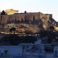 sunset timeのレストランから