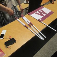 応援旗も買っちゃいました