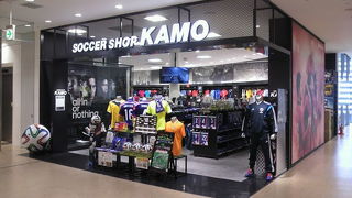 サッカー専門店です。