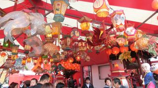 中国旧正月の提灯祭り