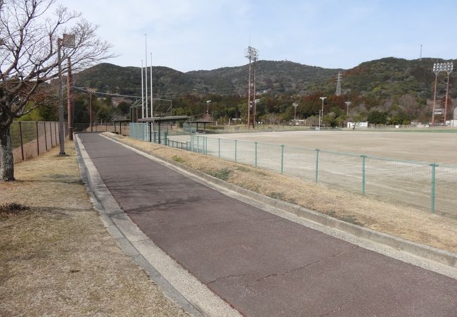 自転車の練習に