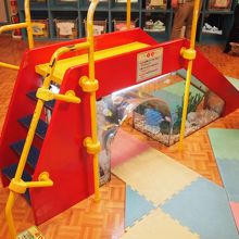 小さなすべり台もありました！