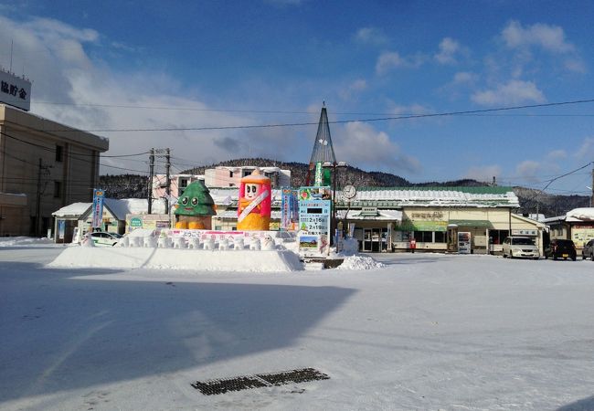 小さな駅です