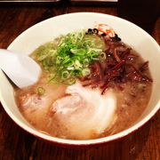 人気の博多ラーメン