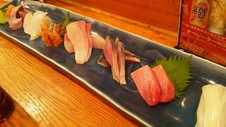 お魚料理のメニューが豊富で美味しい居酒屋