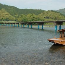 観光遊覧船もあります。