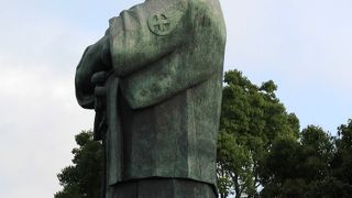 人物像としては日本一の大きさの西郷隆盛像のある公園