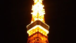 夜の東京タワー