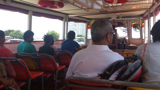 切符は船に乗ってから