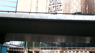 Tsim Sha Tsui地区の北から南に伸びるメイン通り