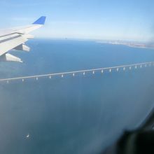 半島からコペンに架かる橋