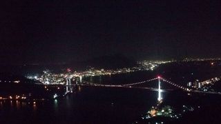 関門海峡の夜景を見よう　　※山口県下関市