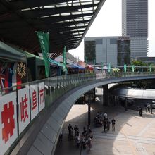 JR岐阜駅から信長ゆめ広場