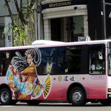 岐阜駅と柳ケ瀬駅を結ぶ濃姫バスこと「柳バス」
