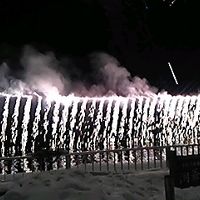 花火大会（会場から）