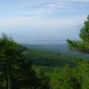 浅間山方面の登山口