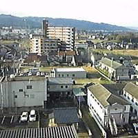 部屋の窓からの眺望