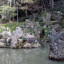 愛知県名勝、内々神社庭園?。