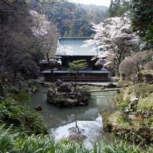 愛知県名勝、内々神社庭園?。