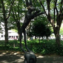白川公園の彫刻