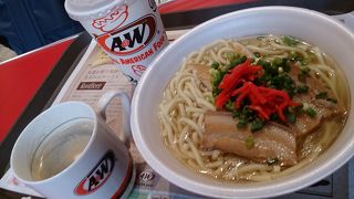 A＆Wで唯一？「そば」が食べられるお店