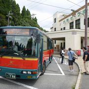 六甲山の各施設を連絡しているバス