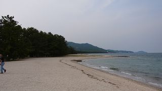 日本三景で海水浴ができます。割と砂浜が宏ので楽しめるかも。