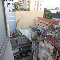 小窓から見た風景。