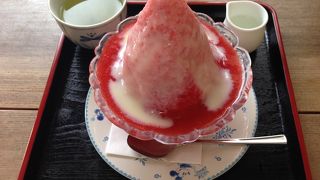 カキ氷の範疇を超えたカキ氷