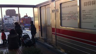 電車を見れる展望室あります