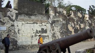 それほど高くないがマカオを一望できる