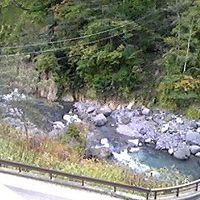 部屋の窓からの景色