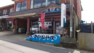 犬吠駅近くの魚料理レストラン