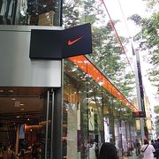 Nike Harajuku Nikeの世界がお出迎え