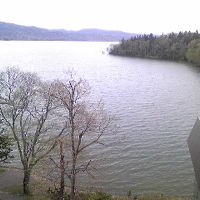 部屋の窓からの景色（昼間）