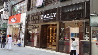 スイスの有名靴店