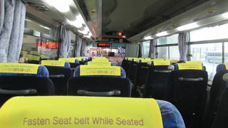 空いていると快適