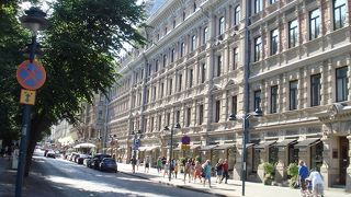 ショッピングに興味がなくても、ヘルシンキの雰囲気を味わえる場所です。