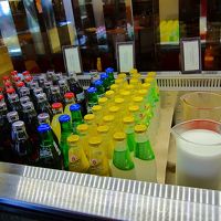 エグゼクティブラウンジのソフトドリンク