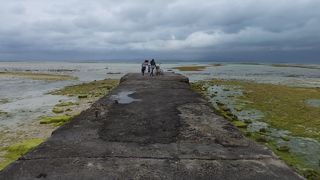 夕陽のメッカです。