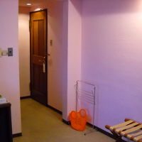 部屋の入り口付近