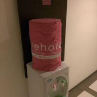 冷たいお水は出ません。。( ノД`)