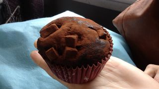 濃厚なマフィンでした