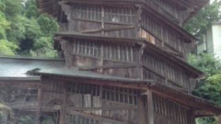 不思議な空間。会津さざえ堂。